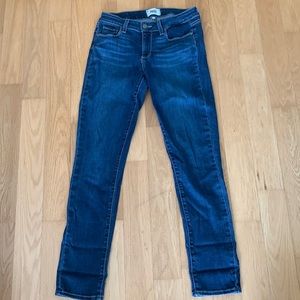 Paige ankle peg jeans